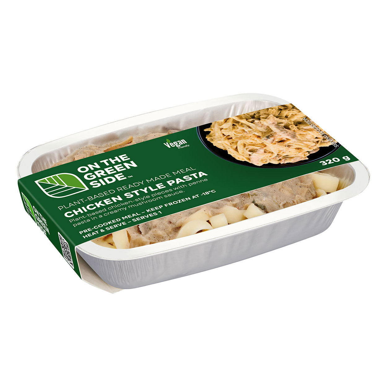 Plant-based Chicken Style Pasta Frozen Meal