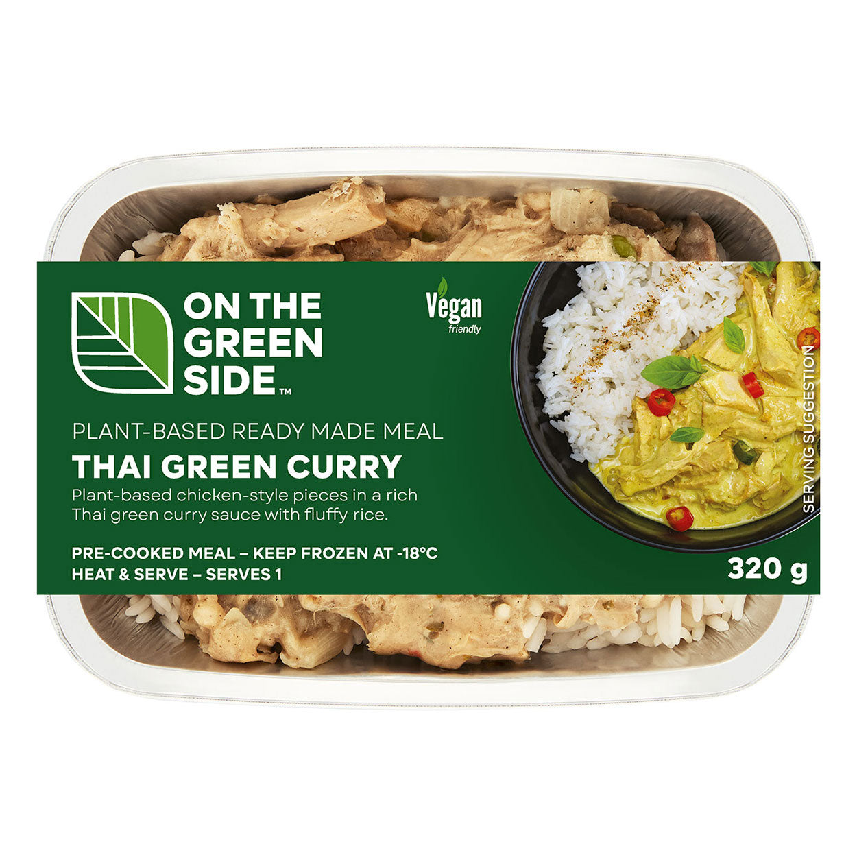 Plant-Based Thai Green Curry Frozen Meal